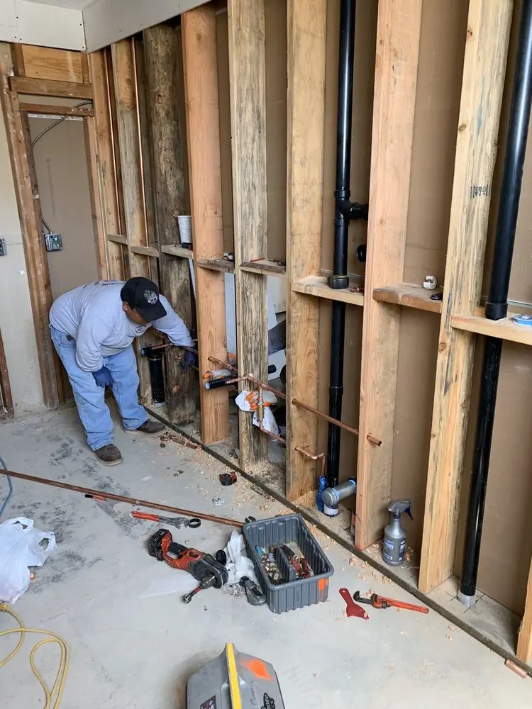 Commercial rough-in plumbing for Gas Line Repair in Sawgrass Lakes